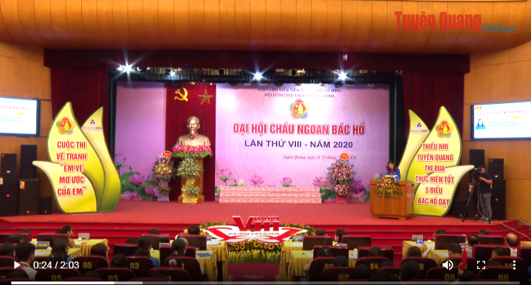 Đại hội Cháu ngoan Bác Hồ tỉnh Tuyên Quang lần thứ VIII năm 2020