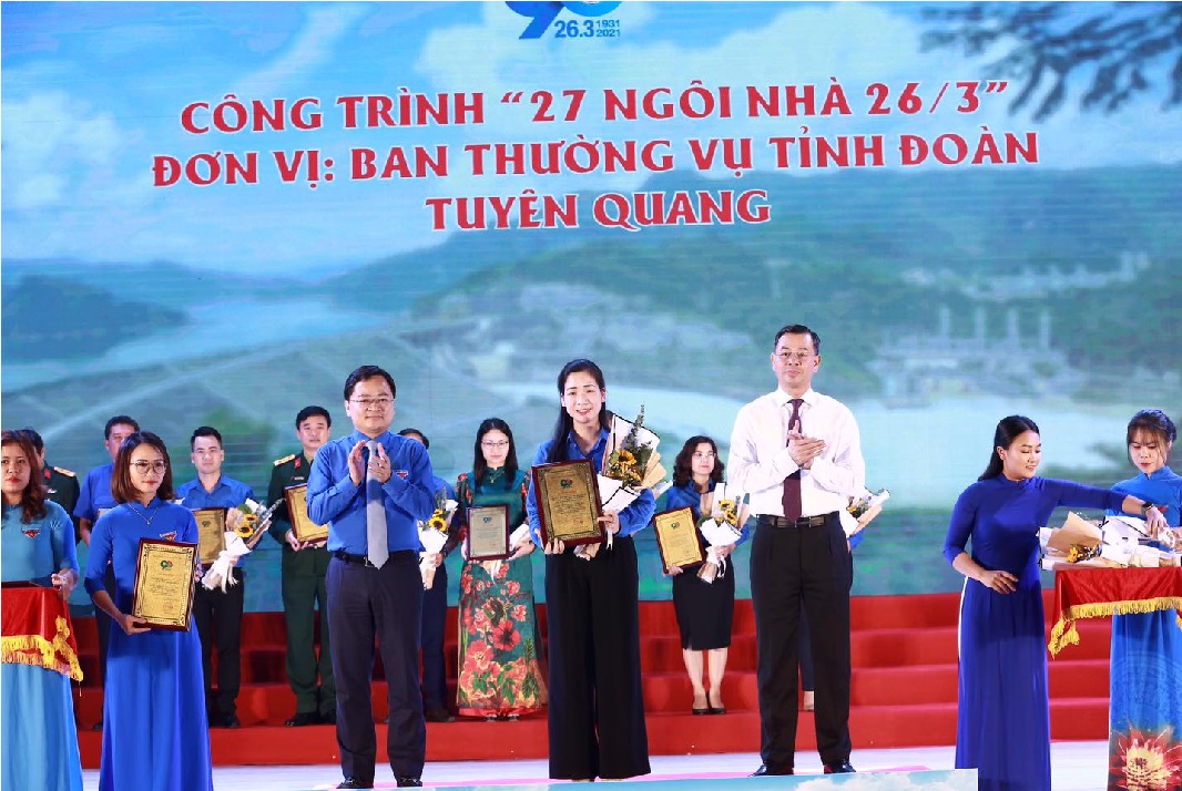 Tuyên dương 35 công trình thanh niên tiêu biểu toàn quốc chào mừng 90 năm Ngày thành lập Đoàn TNCS Hồ Chí Minh (26/3/1931 – 26/3/2021)