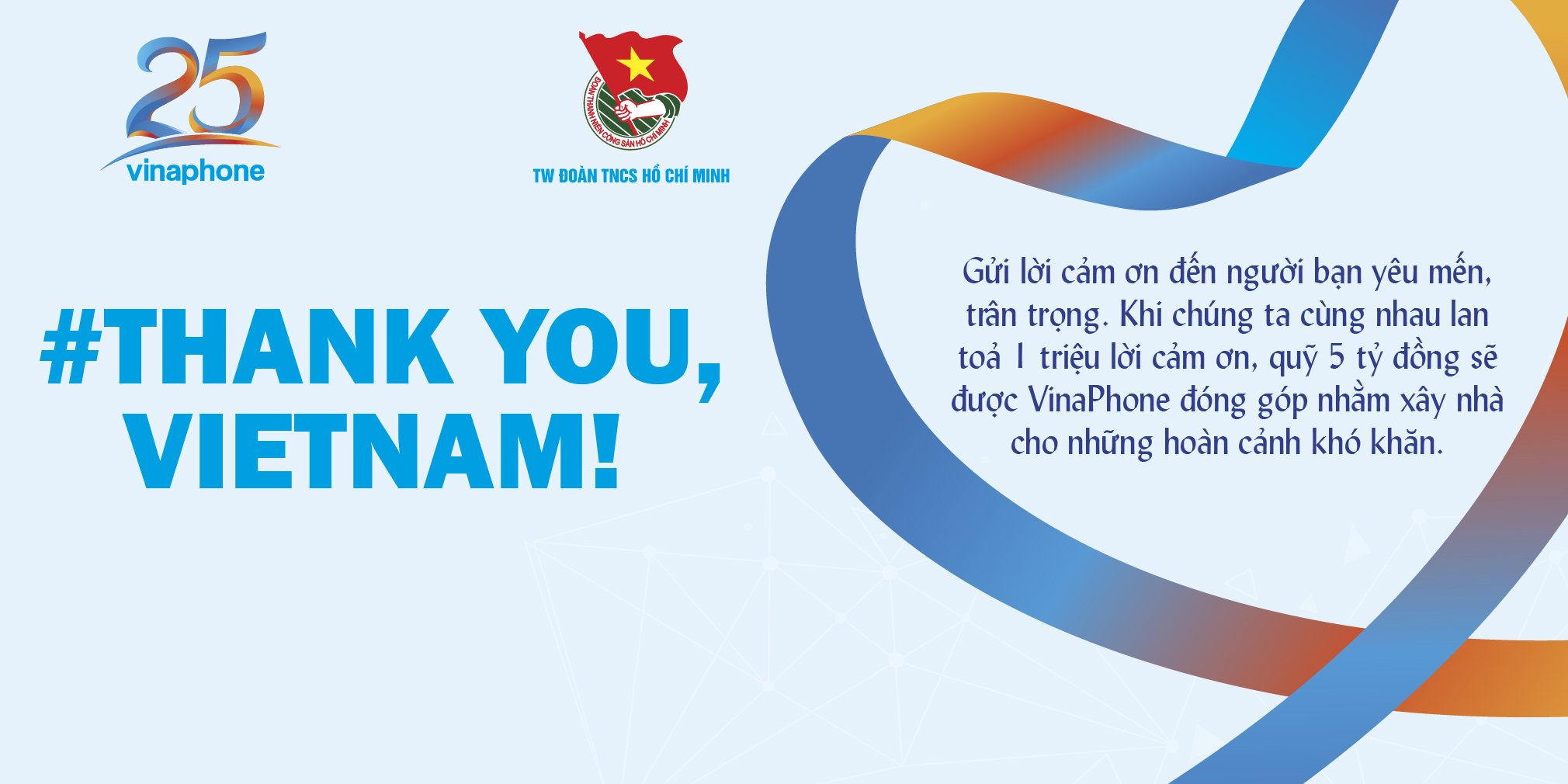 Thankyou,VietNam – Hành trình 2 tháng lan tỏa thông điệp cùng nhau nói lời cảm ơn