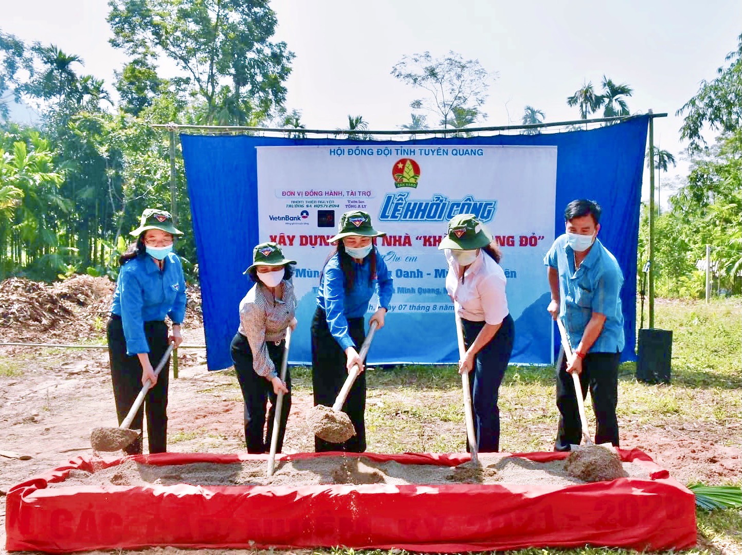 Hội đồng Đội tỉnh Tuyên Quang tổ chức Lễ khởi công xây dựng “Ngôi nhà Khăn quàng đỏ” cấp tỉnh tại huyện Lâm Bình