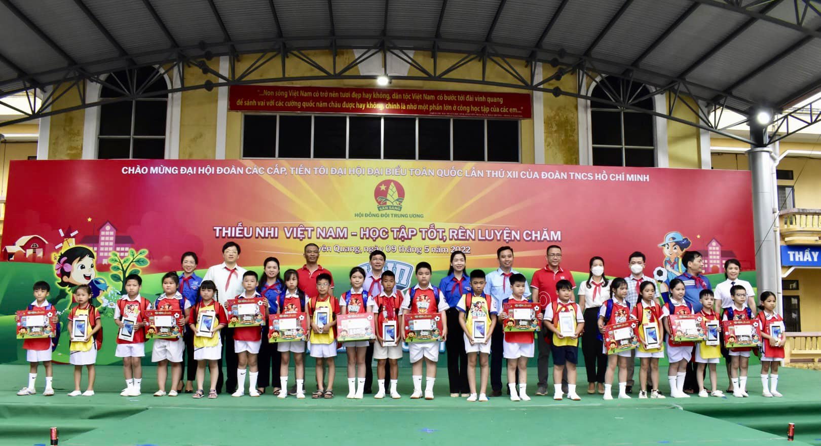 Tuyên Quang: 1.300 em đội viên, thiếu niên, nhi đồng tham gia Ngày hội “Thiếu nhi Việt Nam – Học tập tốt, Rèn luyện chăm”