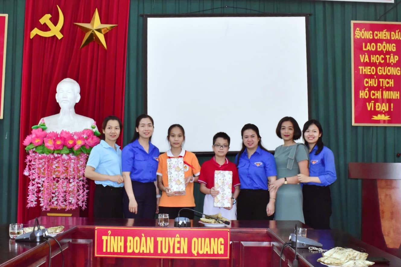 Tuyên Quang có 2 đội viên nhận Giải thưởng Kim Đồng năm học 2021-2022
