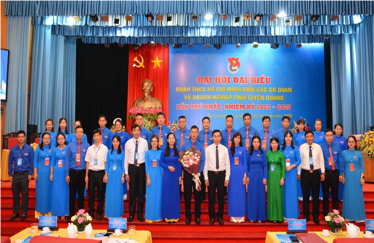 Đại hội đại biểu Đoàn TNCS Hồ Chí Minh Khối các cơ quan và doanh nghiệp tỉnh lần thứ nhất, nhiệm kỳ 2022 - 2027 diễn ra thành công tốt đẹp
