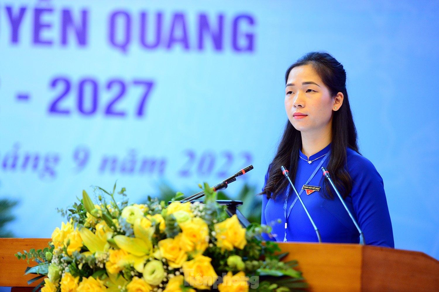 Khai mạc Đại hội Đoàn tỉnh Tuyên Quang khóa XVI: Đại biểu là đảng viên chiếm 82,9%