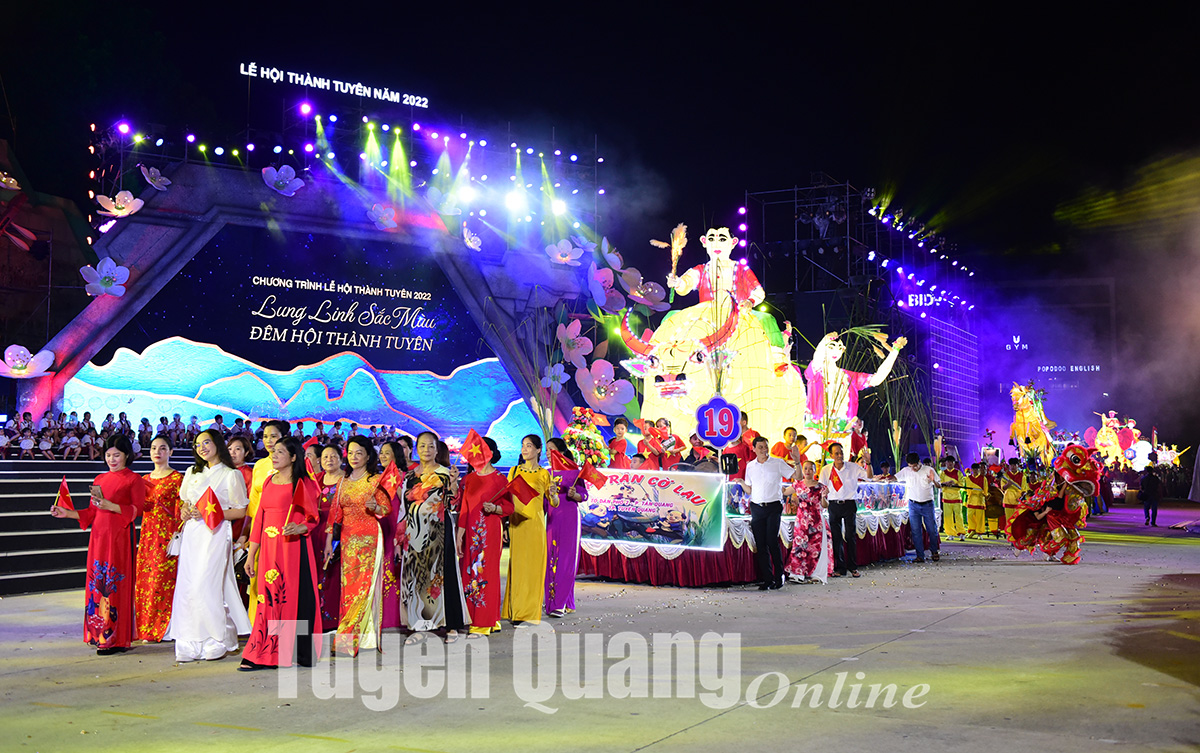 Tổng duyệt Lễ khai mạc Đêm hội Thành Tuyên năm 2022
