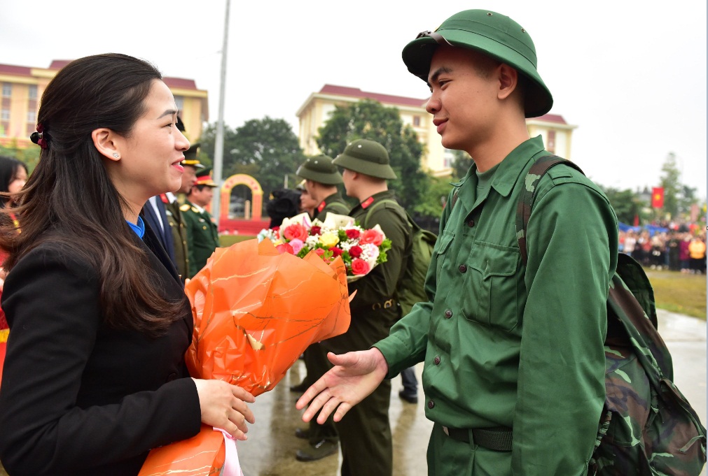 Tuổi trẻ Tuyên Quang nô nức ngày Hội tòng quân lên đường nhập ngũ năm 2023