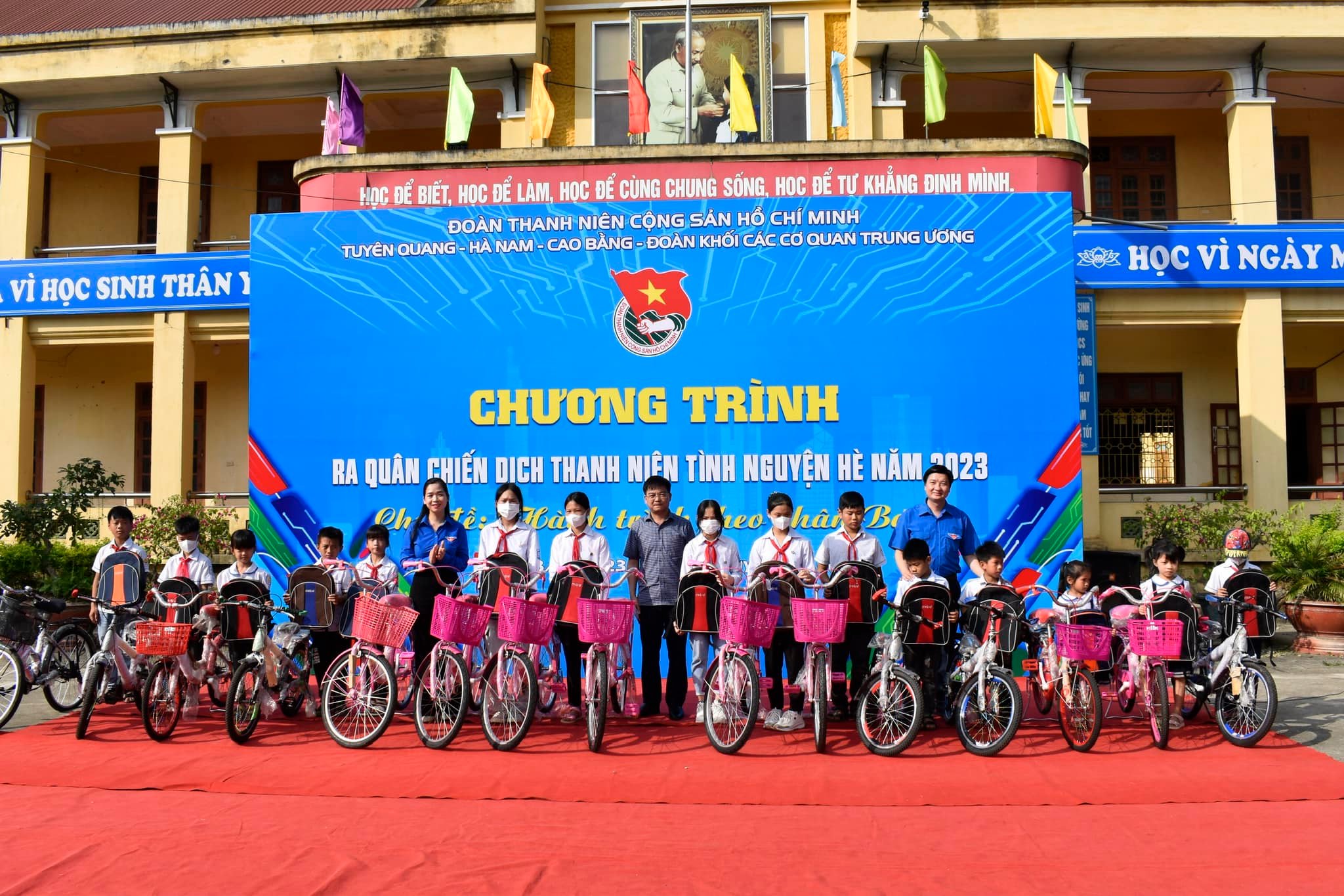 Tuyên Quang: Ra quân Chiến dịch Thanh niên tình nguyện hè 2023 với chủ đề “Hành trình theo chân Bác”