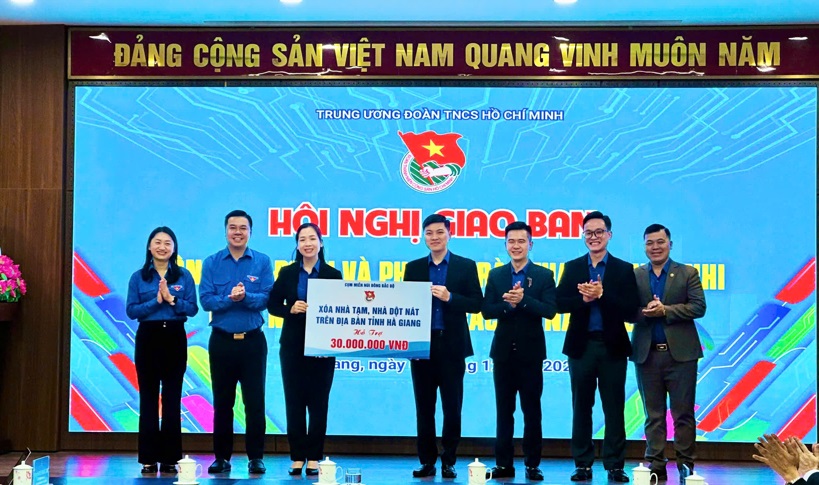 Hội nghị giao ban công tác Đoàn và phong trào thanh thiếu nhi Cụm Miền núi Đông Bắc bộ năm 2024