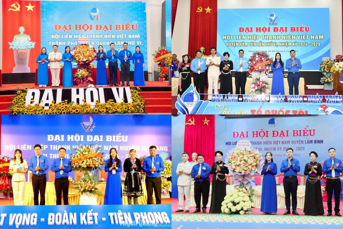 Tuyên Quang: 100% cơ sở Hội cấp huyện và cơ sở hiệp thương trực tiếp chức danh Chủ tịch Hội tại Đại hội
