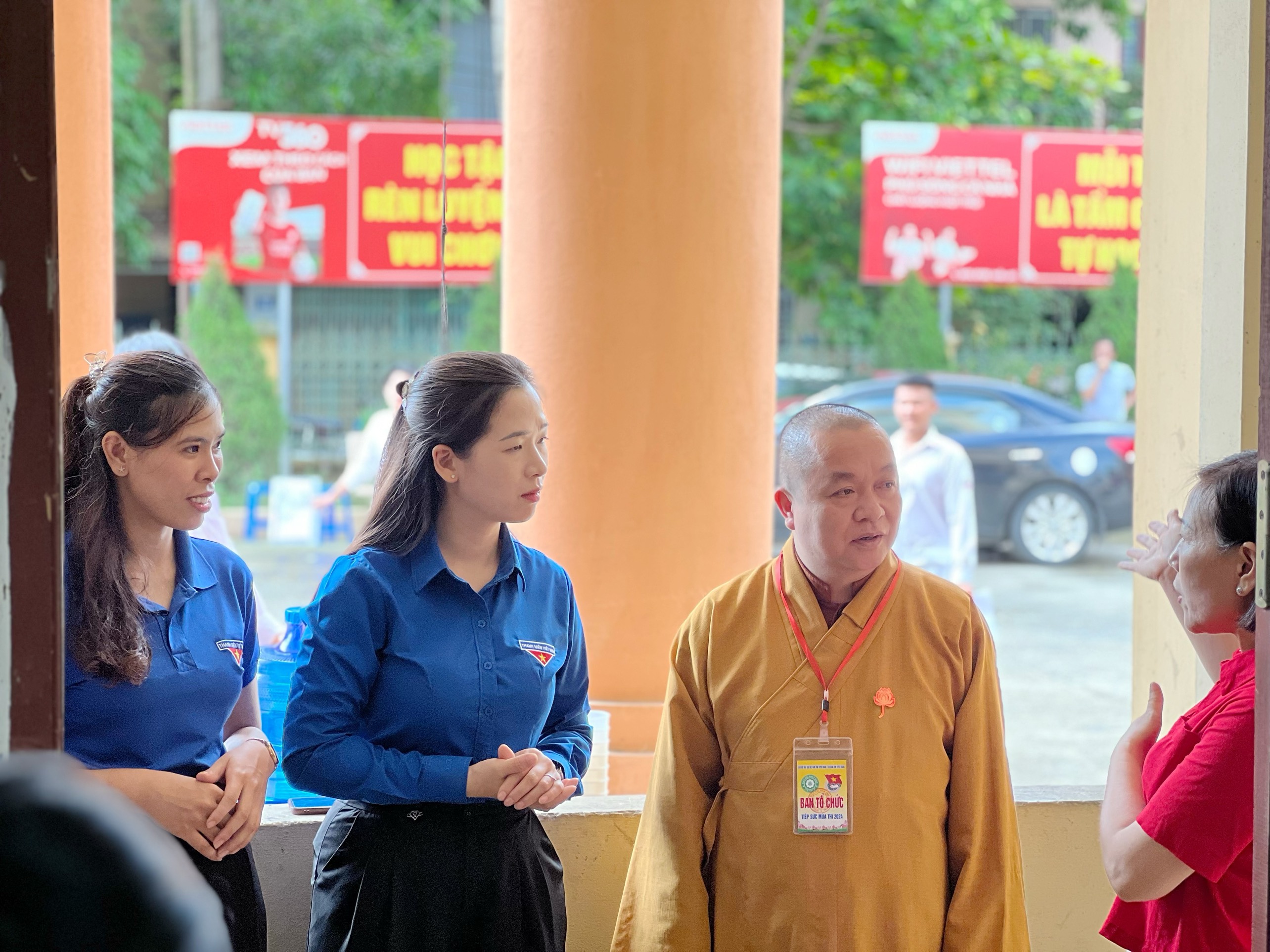 Tỉnh đoàn, Hội LHTN Việt Nam tỉnh phối hợp với Ban Trị sự Giáo hội Phật giáo Việt Nam tỉnh Tuyên Quang tổ chức Tiếp sức mùa thi năm 2024