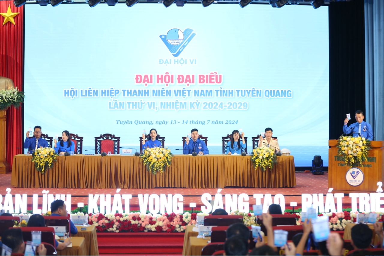 Khai mạc Đại hội đại biểu Hội LHTN Việt Nam tỉnh Tuyên Quang lần thứ VI, nhiệm kỳ 2024 - 2029