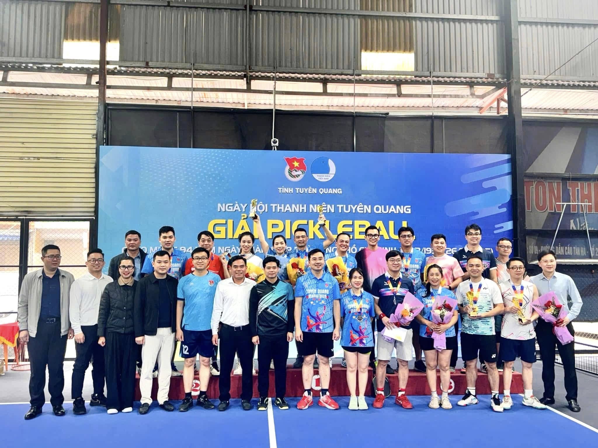 Tuyên Quang: Sôi động Giải Pickleball chào mừng kỷ niệm 94 năm ngày thành lập Đoàn TNCS Hồ Chí Minh (26/3/1931 - 26/3/2025)